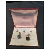 Antique cuff links set
