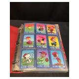 Binder of non sports cards