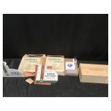 Ruskin Hatchery, wood box and Hyline  Rain Gauge