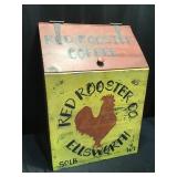 Red Rooster Coffee Bin