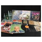 Vintage Records, Books and bottles