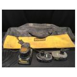 Dewalt Bag, Charger and batteries