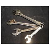 Crescent wrenches
