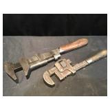Monkey Wrench & Pipe Wrench
