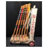 Antique Croquet Set