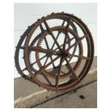 Cast Iron Implement Wheel