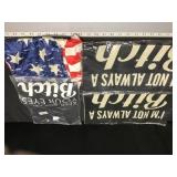 Vulgar pillowcases, T-shirt and XXL Flag pants