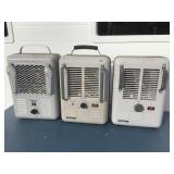 Space heaters.