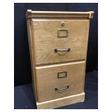 Wood Filing Cabinet