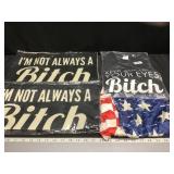 Vulgar pillowcases, T-shirt and XXL Flag pants