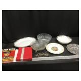 Glassware, Books and keys