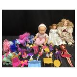 Dolls & Toys with Tote