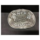 1983 Heston National Finals Rodeo Belt Buckle