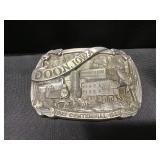 Doon Iowa Belt Buckle