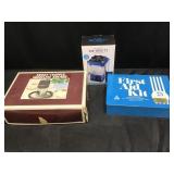 Lantern, Ashtray & First Aid Kit