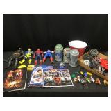 Legos, Action Figures & misc