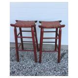Red Stools