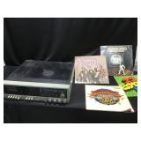 Vintage Montgomery Ward Stereo& Records