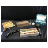 Cheese Box, Avon Bottles & Misc Vintage