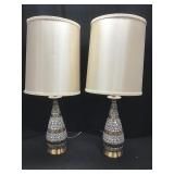 Retro Pair of Lamps