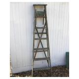 Vintage Wooden Ladder