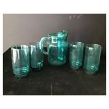 Vintage Pitcher & Glasses