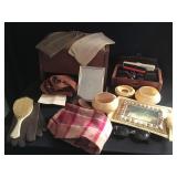 Footstool & Vintage Items