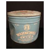 Wahkonsa  Lard Tin