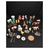 Vintage Salt & Pepper Shakers & Misc