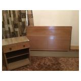 Bed Frame and Night Stand