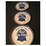 Pabst Blue Ribbon Serving Trays