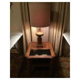 Endtable and Lamp