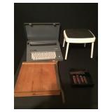 Step Stool, Typewriter & Misc