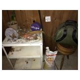 Utility Cart, Garden Decor, Plant Stand & Misc