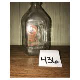 Flynn Gold Ribbon Milk Bottles