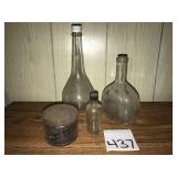 Vintage Bottles, Colgate & Listerine