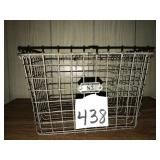 Vintage Wire Locker Basket