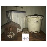 Cooler, Trap, Coo-Coo Clock Parts