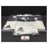 Three Large Adidas Wrestling Jackets