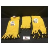 Five Black & White Scarfs