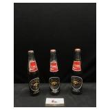 Hawkeye Rose Bowl Coca Cola Bottles