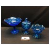 Blue Glassware