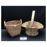 Two Antique Baskets