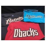 Assortment of Large Team Shirts