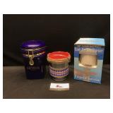 Soap Dispenser, Pots & Canister