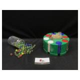 Poker Chips, Marbles & Misc