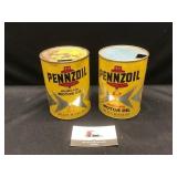 Pennzoil Cans