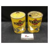 Pennzoil Cans-empty
