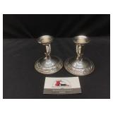 Silver Plated Candlesticks