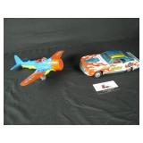 Metal Hubley Plane & Stunt Car